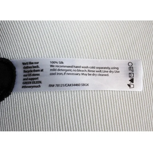 Eileen Fisher Little Black Dress, Silk Basics Dress, Sz L, Spring Formal - Picture 4 of 7